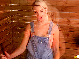Sky in Hot Summer Wank - DownblouseJerk