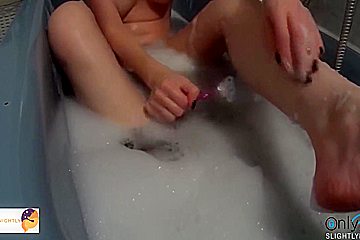Slightly Nightly - teen 18+ Shave Her Pussy, Real ! 17 Min