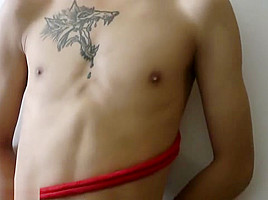 Slim AsianBoyz BoundHandjob