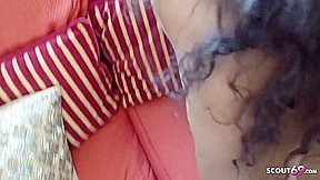 Slim Ebony Young Babe Pickup And Nail For Cash