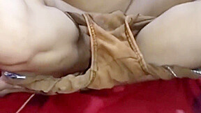 Slim Hot And Romantic Horny Girl Shows Her Big Tits And Boobs With Hairy Pussy