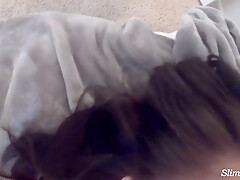 Slim Tim Bbc - Gopro Pov Asian Tiny Petite Yoga Spinner Fuckin With Kimmy Kimm