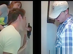 Slim gay fucks straight dick in mouth and ass