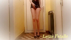 Slut Teasing And Pissing In High Heels 9 Min With Laura Fatalle