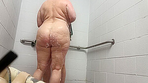 Slutty Wife Fucked At Campgrounds Shower