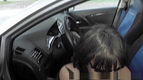 Slutwife fucked by plenty of guys at the car parks
