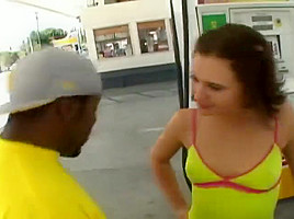 Small Breasted Bebe Minx Takes On A Monster Cock 