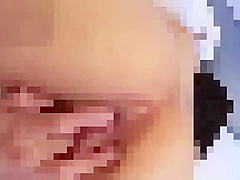 Smartphone personal shooting I tried to make a married woman squirt from the back with a handjob v 315