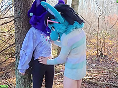 Sneaking Into The Woods To Fuck The Hottest Furry Girl Ive Ever Met [fursuit/cuckold]