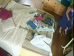 Sneaky view of my wife fingering