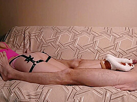 Socks Job From Xxximmy - Footjob In Soft Socks