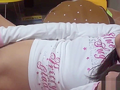 Solo japanese slut rubs