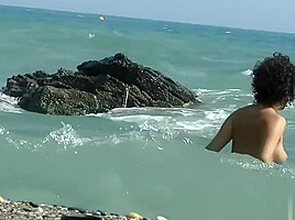 Some fun video we took in a nudist beach