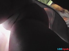 Spectacular upskirt closeup vid
