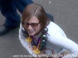 SpringBreakLife Video: Mardi Gras Flashers
