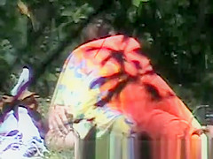 Spying couple fuck