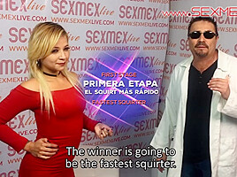 Squirt Championship - Eva Davai Harley Rosembush Silvia Santez - Sexmex