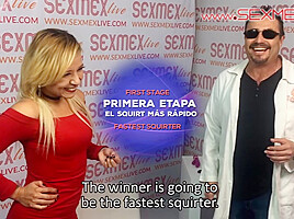 Squirt Championship - Eva Davai Harley Rosembush Silvia Santez - Sexmex