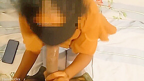 Sri Lankan Girl Blowjob - Cumshot In Mouth