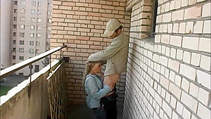 Step sister sucks Step brothers big cock
