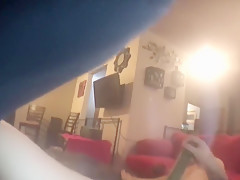 Stepdad made me squirt with a cucumber while he watches