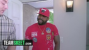 Step-daughter Makes Flowers With Her New Black Stepdaddy With Miranda Miller