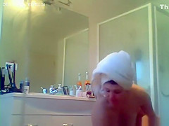 Stepdaughter Out of Shower