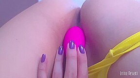 Stepsister Made A Big Mistake And Me Cum Too Fast With His Vibrator (lush 3)