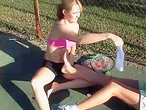 Stinky wet tennis feet