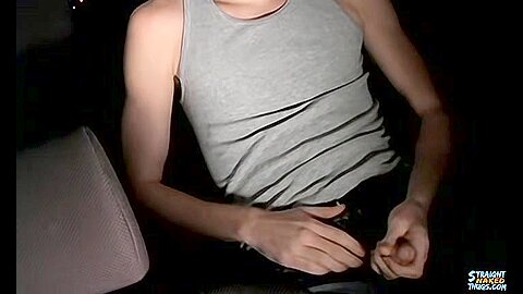Straight Guys Masturbate in Car and Cum in Public - Bily da Kidd & Wiley