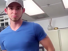 Straight white amateur plowed by black cock