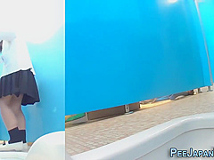 Strange Asian teen 18+ Piss