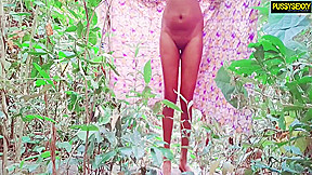 Straw Berry And Sri Lankan In Forest Pissing And Anal And Pussy Fuck With Ladyfingers Trailer
