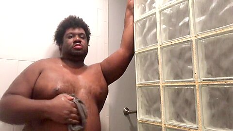Striptease In The Shower