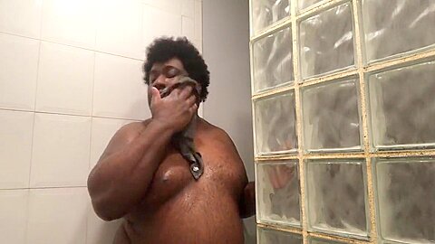 Striptease In The Shower