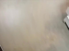 Stroking pecker to girls in the public store