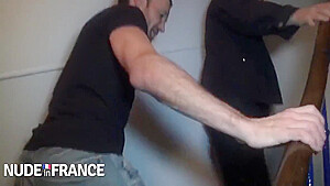 Stunning Blonde Slut Gets Gangbanged