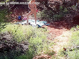 Sucked and Fucked while Camping with my Step-sister