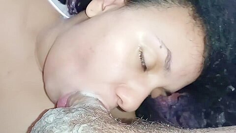 Sucking Wiggling With Your Mouth And Drooling Licking The Bastards Dick