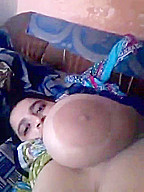 Super Busty Punjabi Bhabhi Exposing Her Fat Bald Pussy