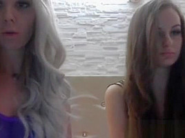 Super Sexy Young Chic Licking Each Other So Hot