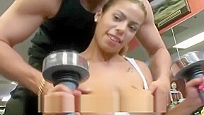 Super Shakers Big Boobs Sex at Gym