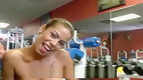 Super Shakers Big Boobs Sex at Gym