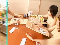 Super hot Japanese babes doing weird sex part4