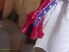 Superheroine Wonder Woman Captured Bound And Humiliated