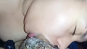 18+ Swallowing A Hard Cock Right Down To The Stalk