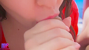 Sweet Blowjob Close Up