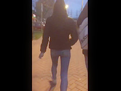 Sweet girl with sexy small ass