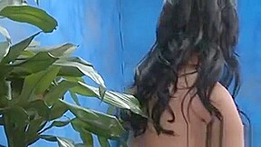 Sweetie Gives Nice Massage And A Skillful Throat Job
