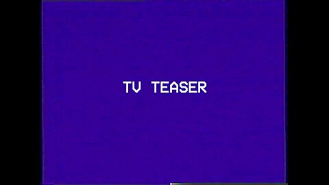 THE WHEELER FAMILY Tape 6 - TV Teaser